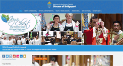 Desktop Screenshot of bridgeportdiocese.org